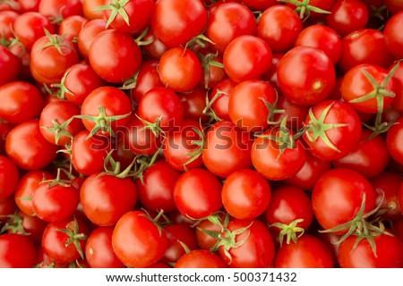 Similar – Image, Stock Photo Ripe red tomatoes in box