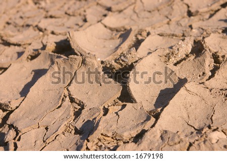 dry mud