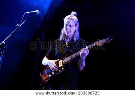 BARCELONA - MAY 30: Torres (band) performs at Primavera Sound 2015 Festival, Pitchfork stage, on May 30, 2015 in Barcelona, Spain.