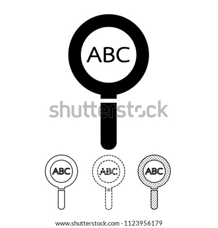 Search icon sign