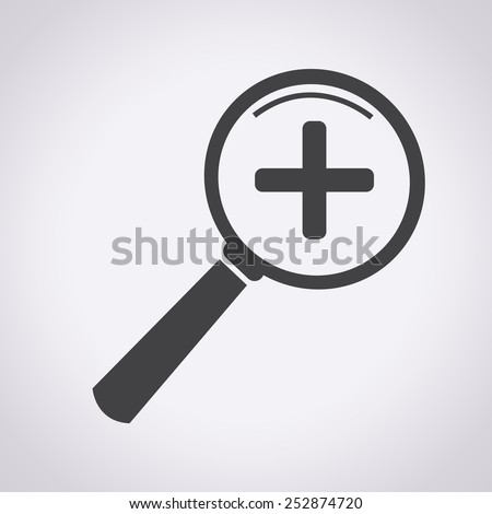Zoom In and Zoom Out Icon , Magnifying Glass Icon,  magnifying glass,  search icon,  magnifying glass icon vector