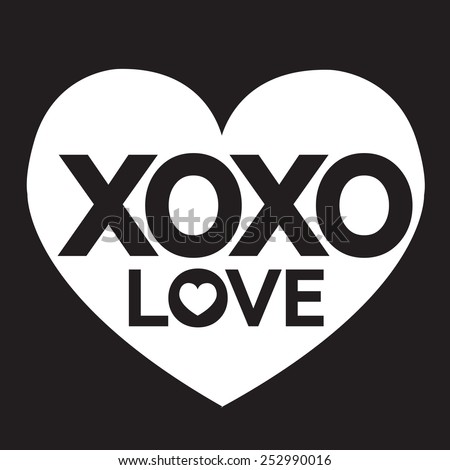 I Love You Xoxo ,Xoxo , I Love You , XO OX Love You