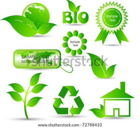 environmental elements or icons