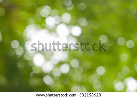 Abstract blurred background by out of focus technique
