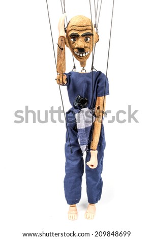 Traditional Thai String Puppet