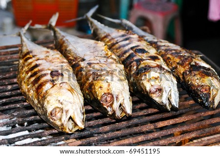 roasted fish