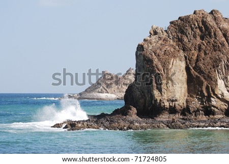 Sheer Cliffs At Coast