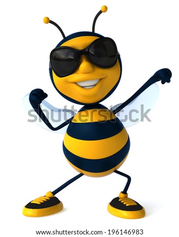 Bee Stock Photo 196146983 : Shutterstock