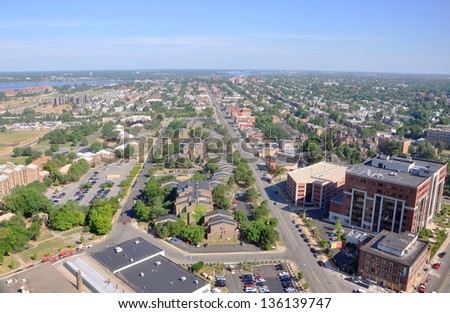 City of Buffalo, viewed from Buffalo City Hall, New York, USA