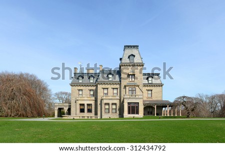 Chateau-Sur-Mer is a historic house with Chateau style at Newport Historic District in Newport, Rhode Island, USA. This house, built in 1852, was home to three generations of the Wetmore family.