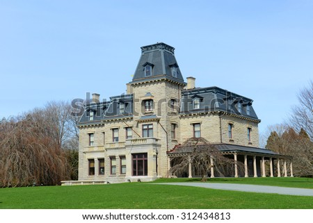 Chateau-Sur-Mer is a historic house with Chateau style at Newport Historic District in Newport, Rhode Island, USA. This house, built in 1852, was home to three generations of the Wetmore family.