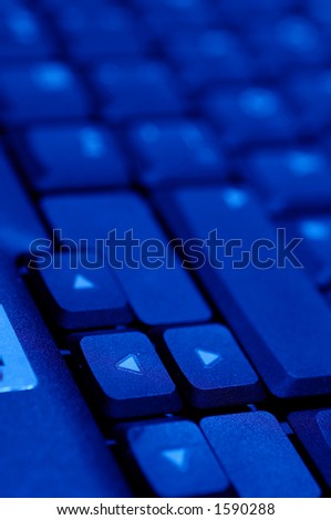 type it  keyboard of computer