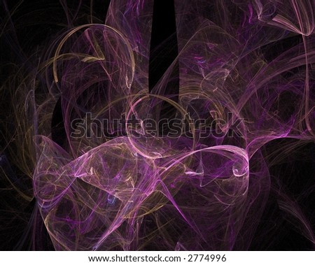 Purple Wave Fractal