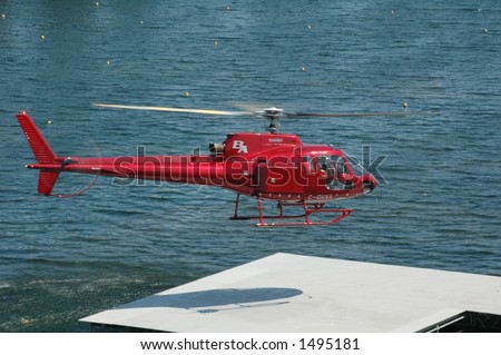 Helicopter chopper aircraft plane flight helipad helideck ambulance