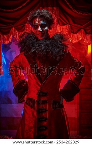 Similar – Image, Stock Photo Devilish greeting