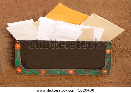 mailbox full of letters