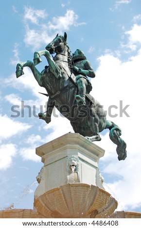 iron horse sculpture Austria