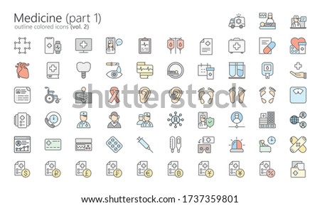 
Medical icons for web, mobile app, presentation and other. Was created with grids for pixel perfect.
