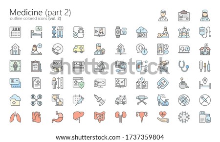 
Medical icons for web, mobile app, presentation and other. Was created with grids for pixel perfect.