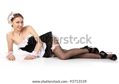 Sexy French maid.