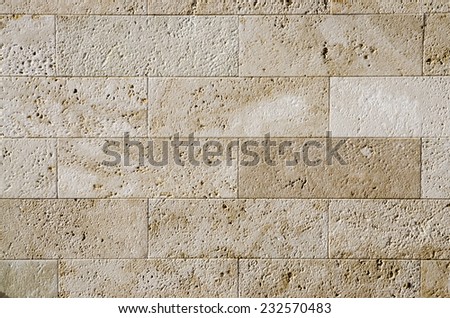 Brick wall, natural stone. Background and Texture