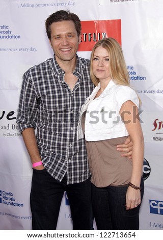 LOS ANGELES - APR 21:  SEAMUS DEVER & JULIANA Band From TV\'s 2nd Annual Block Party On Wisteria Lane  on April 21, 2012 in Hollywood, CA