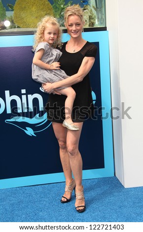 LOS ANGELES - AUG 16:  TERI POLO & BAYLEY arriving to \