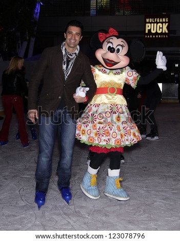 LOS ANGELES - DEC 14:  GILLES MARINI arriving to Disney on Ice: Toy Story 3  on December 14, 2011 in Los Angeles, CA