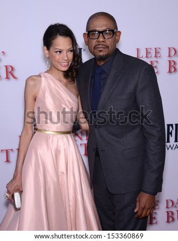 LOS ANGELES - AUG 12:  Forest Whitaker & Keisha Whitaker arrives to 