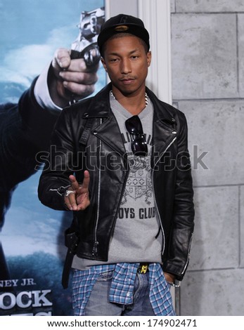 LOS ANGELES - DEC 06:  PHARRELL WILLIAMS arrives to the \