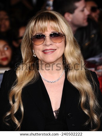LOS ANGELES - NOV 11:  Stevie Nicks arrives to the \