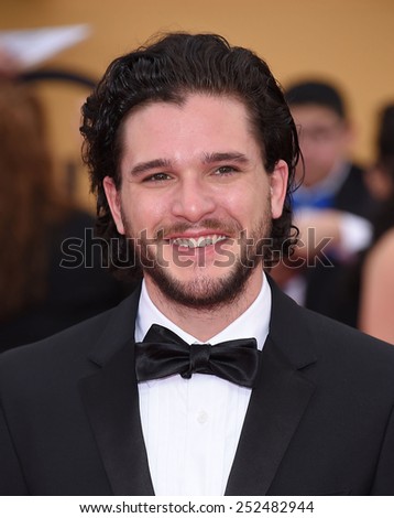 LOS ANGELES - JAN 25:  Kit Harrington arrives to the 21st Annual Screen Actors Guild Awards  on January 25, 2015 in Los Angeles, CA