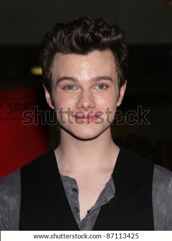 LOS ANGELES - OCT 3:  Chris Colfer arrives to the \