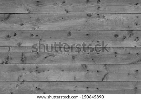 Aged wood on the side of a barn.