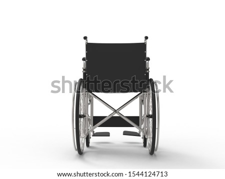 Similar – Image, Stock Photo view of wheel chair for use by physically challenged or handicapped people