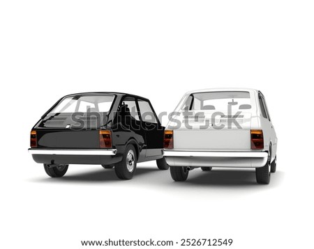 Similar – Image, Stock Photo Small car in an alley in Sicily