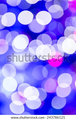 Picture of beautiful bokeh lights for background.