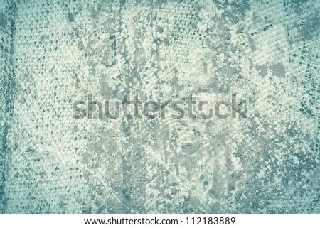 Old aging skin surface texture with abandoned auto