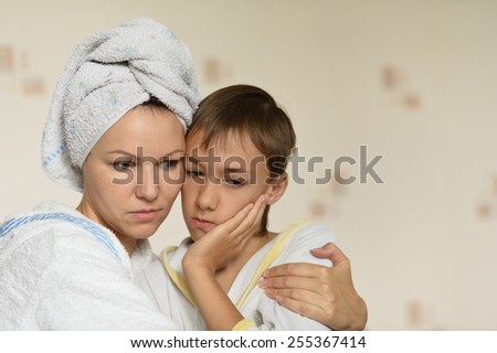 mother to care for sick son