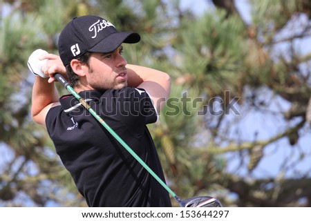 PLENEUF VAL ANDRE , FRANCE Ã¢Â?Â? SEPTEMBER 03, 2013 :Paul Maddy (ENG) at The Blue Green golf challenge (European Challenge Tour), september 03, 2013 at The Pleneuf Val Andre golf course,  France..