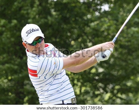 GUYANCOURT, FRANCE, JULY 02, 2015 : Paul Maddy (ENG) at  the golf French Open , European Tour, july 02, 2015, Golf National, Guyancourt, France.