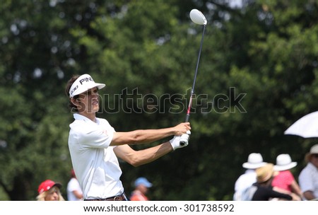 GUYANCOURT, FRANCE, JULY 02, 2015 : Ryan Ruffels (AUS) at  the golf French Open, European Tour, july 02, 2015, Golf National, Guyancourt, France.