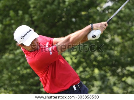 GUYANCOURT, FRANCE, JULY 02, 2015 : Edoardo Molinari  (ITA) at  the golf French Open  , European Tour, july 02, 2015, Golf National, Guyancourt, France.