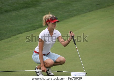 Anna Rawson (AUS), Deutschbank Ladies Golf Open 2006, Gerre Losone, switzerland