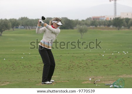 Sophie Sandolo, Ladies Golf European Tour, Castellon, Spain, 2006