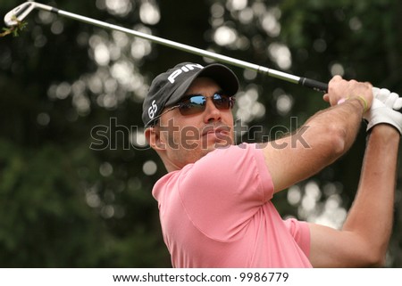 Gregory Havret,  Green Velvet golf pro-am, 2006, a Fabrice Tarnaud (swing-partners) organisation