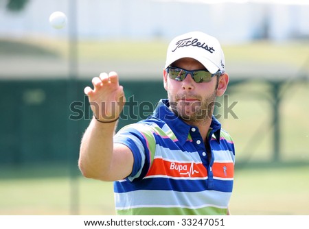 PARIS, FRANCE - JULY 5th: Paul Waring  (ENG) at the  golf French Open, Golf National, Paris, France, July, 5th, 2009 - A European Tour event -