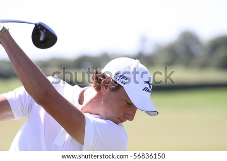 GUYANCOURT, FRANCE - JULY 2 : Benjamin hebert (FRA) at The French Open, European Golf Tour, Paris, july 02, 2010, at the Golf National, Guyancourt, France.