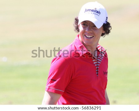 GUYANCOURT, FRANCE - JULY 3 : Rory Mac Ilroy (IRL) at The French Open, European Golf Tour, Paris, july 03, 2010, at the Golf National, Guyancourt, France.