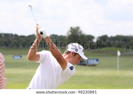 GOLF NATIONAL COURSE, FRANCE - JULY 01 :  Romain Wattel  (FRA) at The French Open, European Tour, July 01, 2011, at  The Golf National, Albatros course, France.